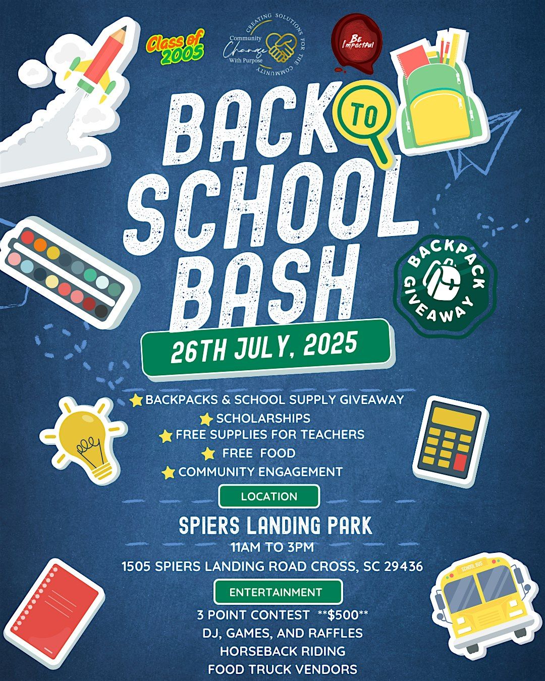 Back to School Bash, 26 July | Event in Cross | AllEvents
