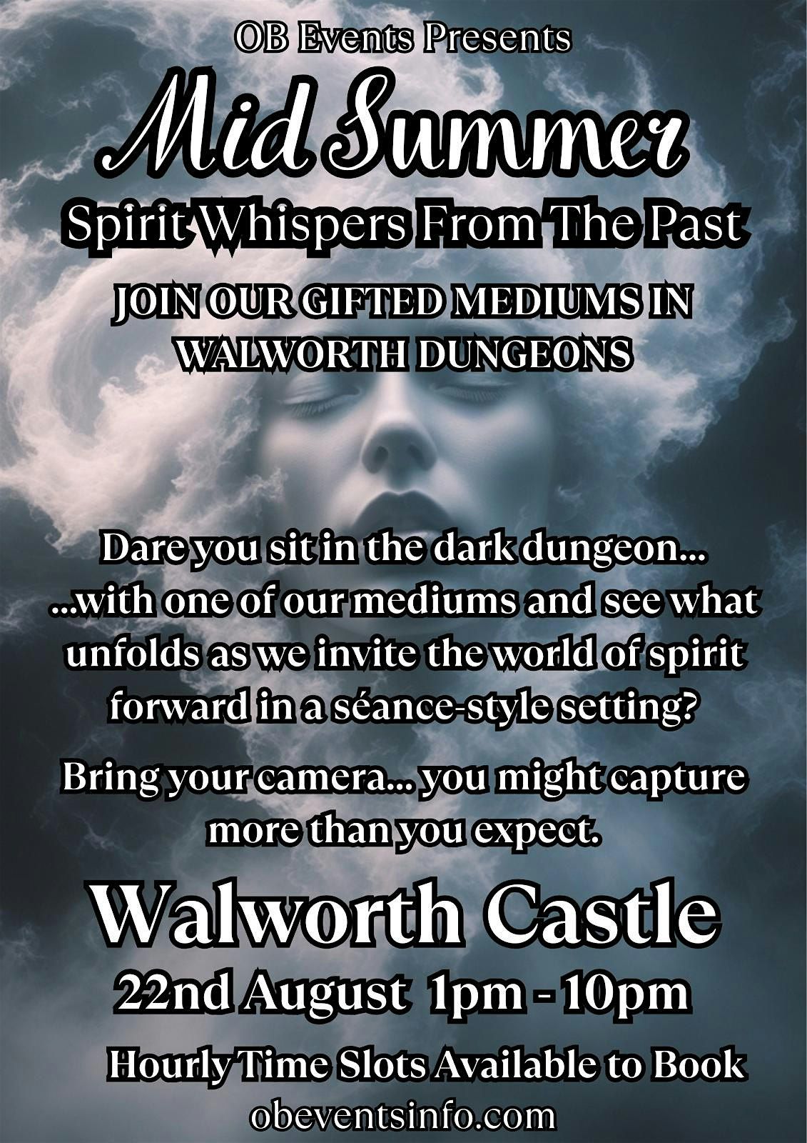 The Dungeon Seance - Voices From The Other World, 22 August | Event in Darlington | AllEvents