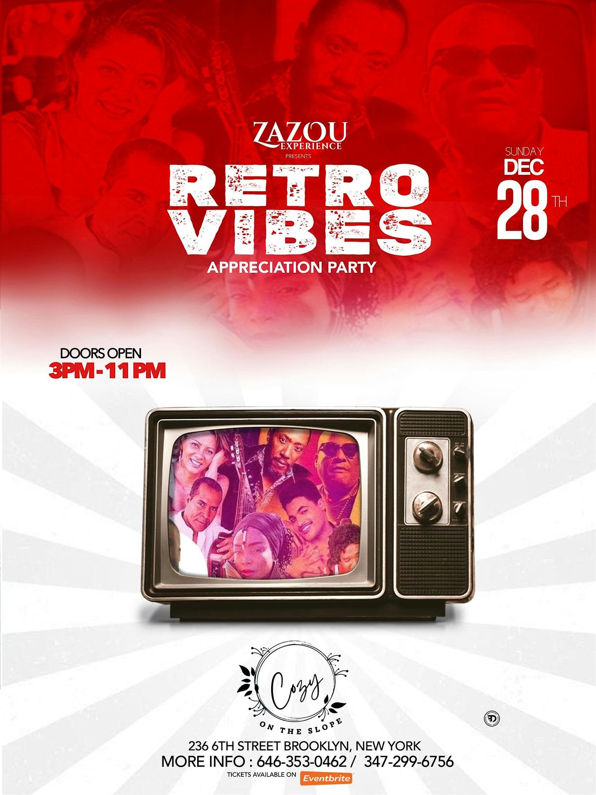 Retro Vibes, 28 December | Event in Brooklyn | AllEvents