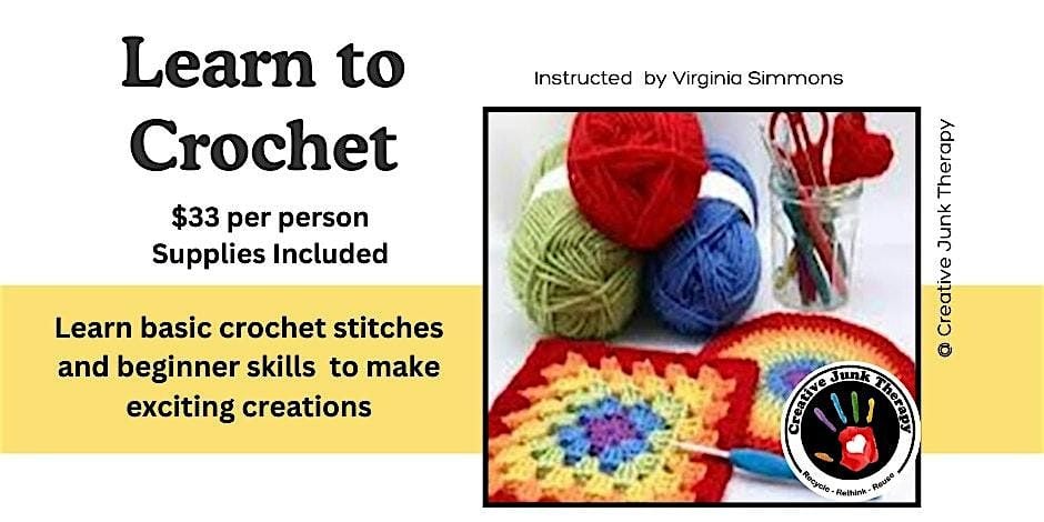 Learn to Crochet, 21 September | Event in Brandon | AllEvents