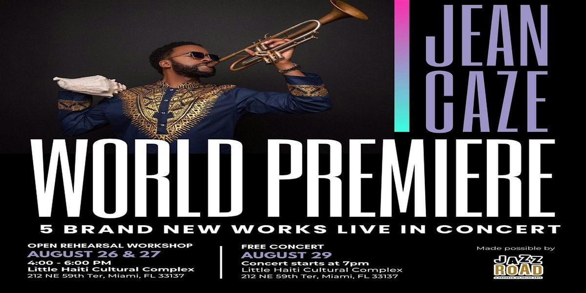 Kreyol Djazz - Open Rehearsal Workshop with Jean Caze, 26 August | Event in Miami | AllEvents
