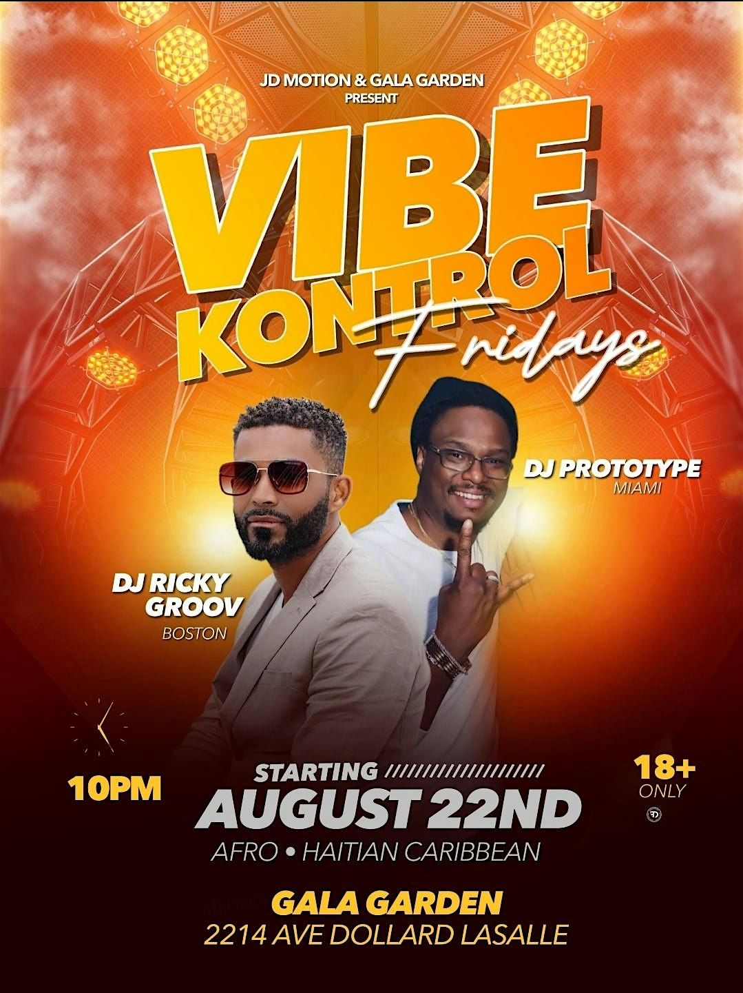 VIBE KONTROL, 22 August | Event in Montréal | AllEvents