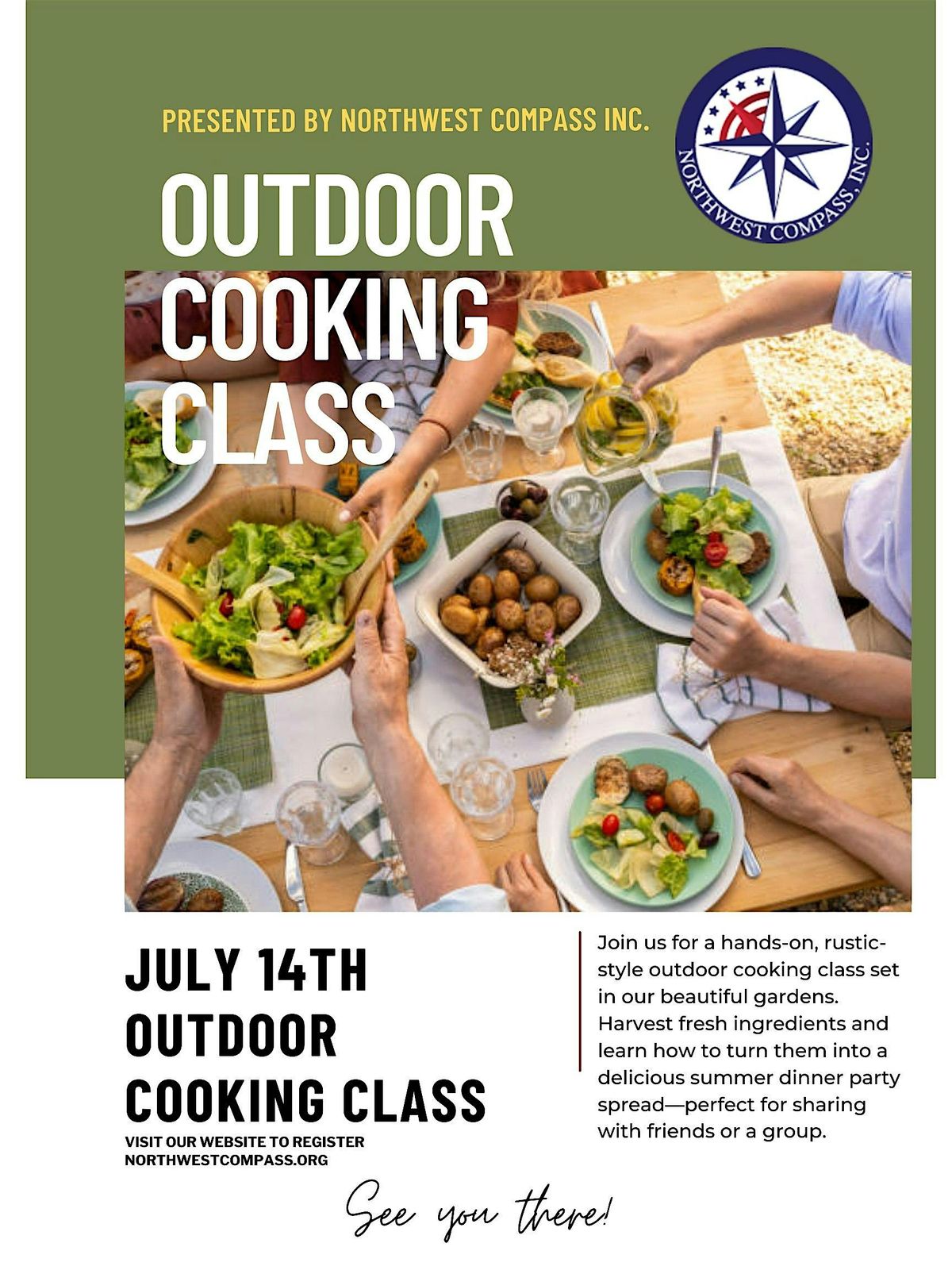 Outdoor Cooking Class, 14 July | Event in Mount Prospect | AllEvents