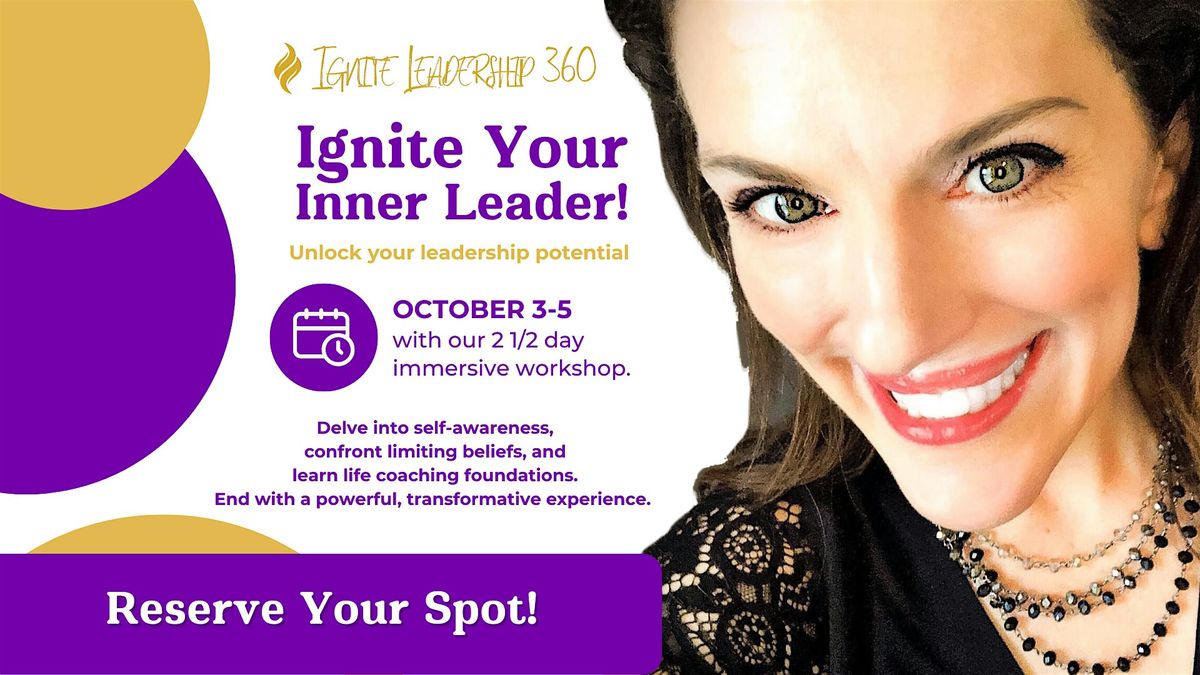 Ignite Your Inner Leader Weekend [October 3-5], 3 October | Event in Middletown | AllEvents