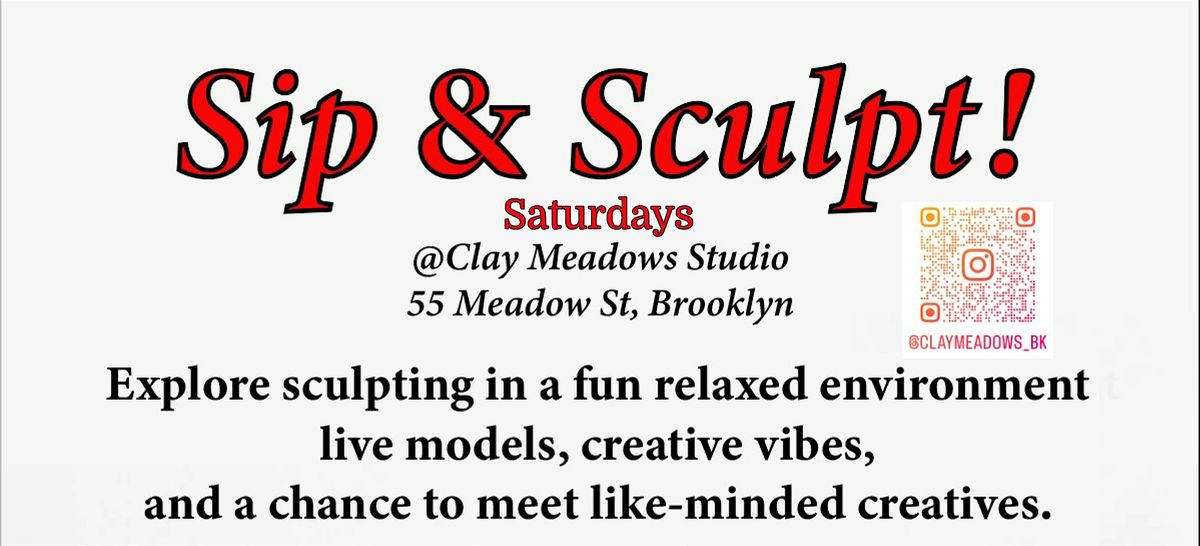 Sip & Sculpt Saturdays | Event in Brooklyn | AllEvents
