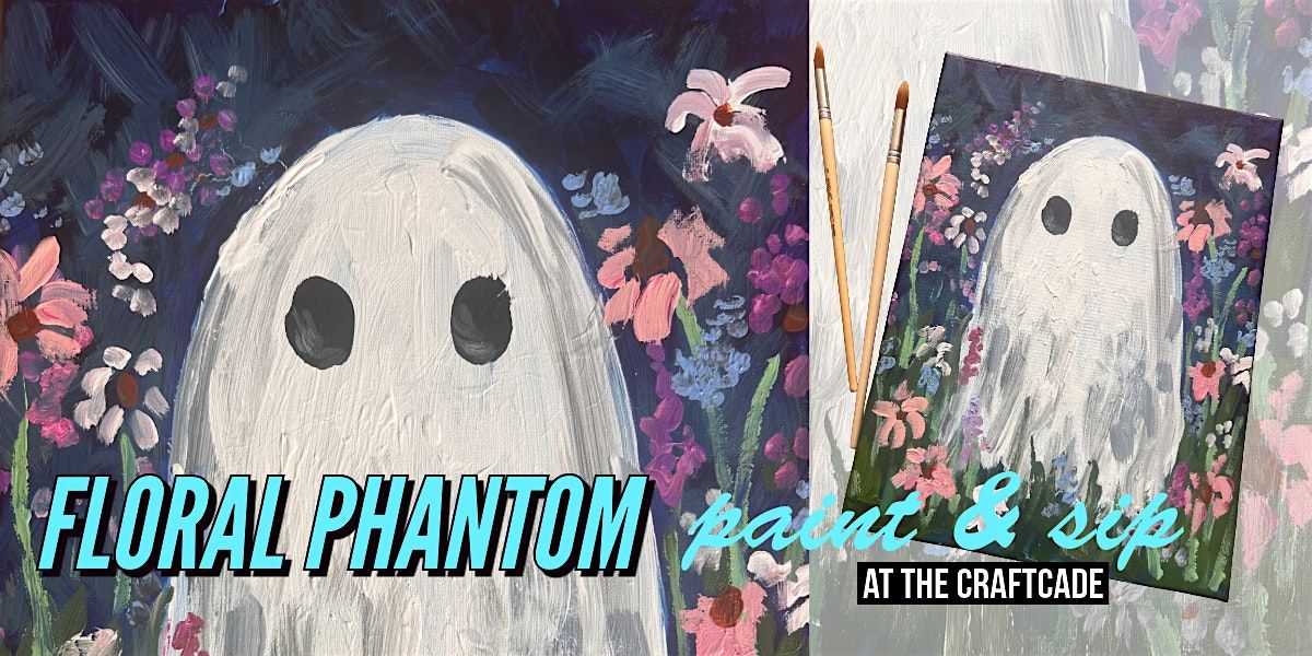 Floral Phantom Paint & Sip at The CraftCade, 28 October | Event in Bismarck | AllEvents