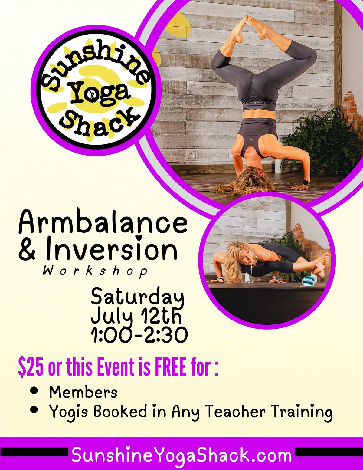 Arm Balance & Inversion Workshop, 12 July | Event in Mansfield | AllEvents