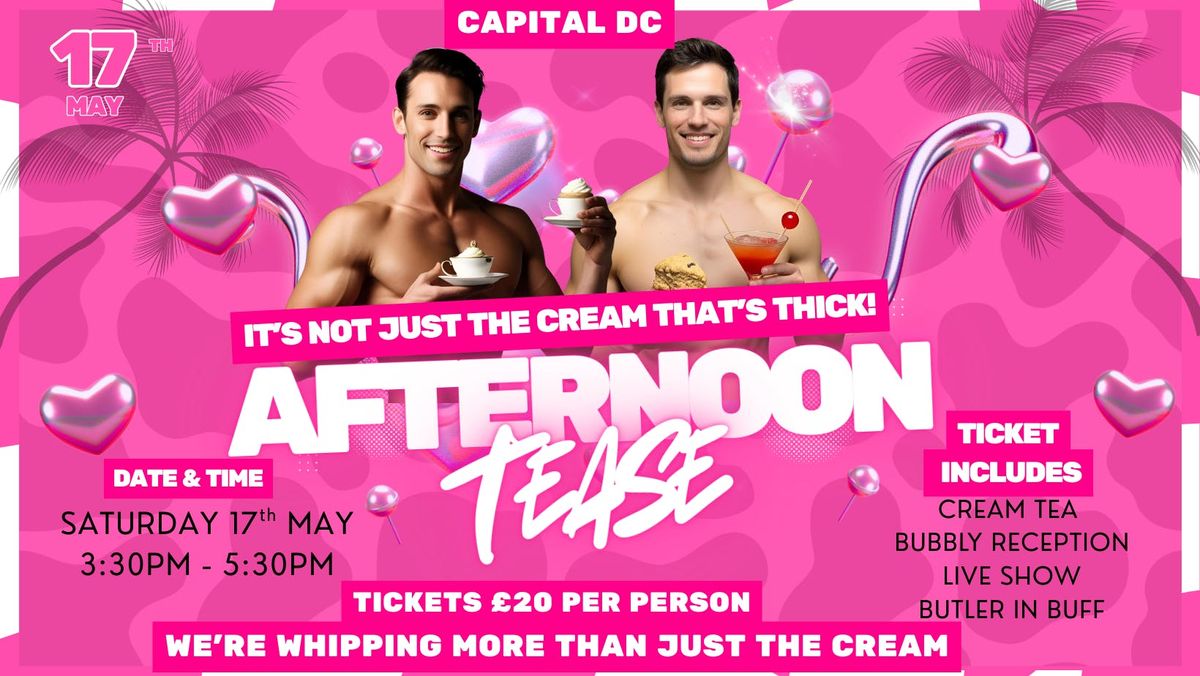 👀💦Afternoon Tease - Strippers &amp; Cream Tea! 👀💦, 17 May | Event in Plymouth | AllEvents