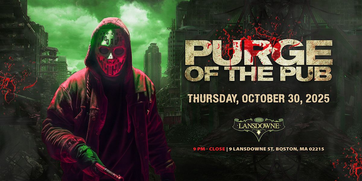 Purge of the Pub, 30 October | Event in Boston | AllEvents