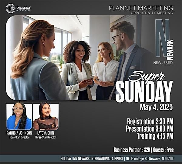 PlanNet Marketing Super Sunday Newark NJ | Event in Newark | AllEvents