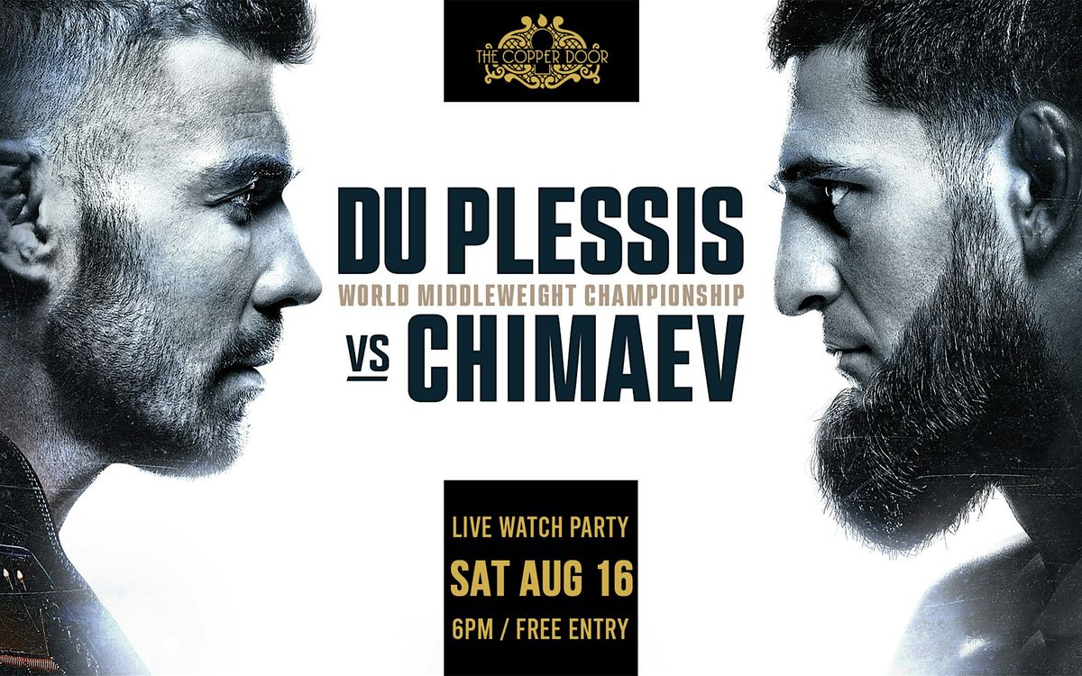 UFC 319 Watch Party: Du Plessis vs Chimaev, 16 August | Event in Santa Ana | AllEvents