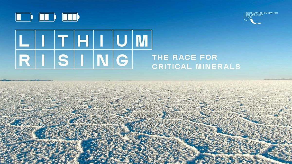 Circular Talks: Lithium Rising - The Race for Critical Minerals, 24 June | Event in Hamburg | AllEvents