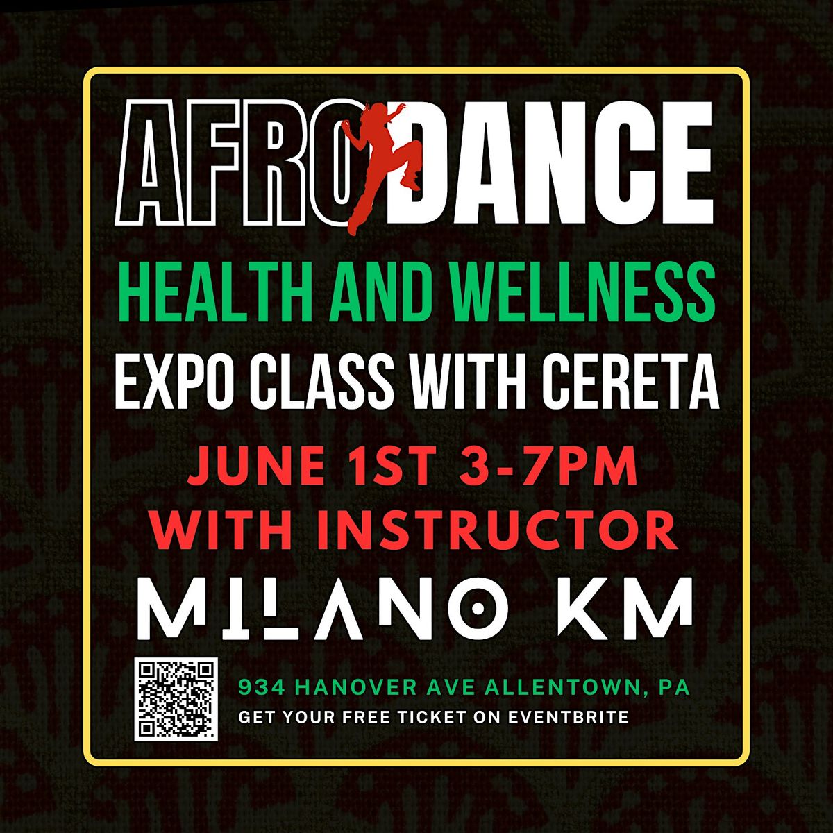 Juneteenth Afro Dance Class, 1 June | Event in Allentown | AllEvents