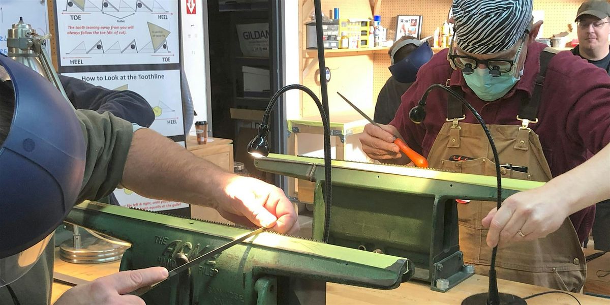 SawSharp's 21-25 Sep 2026 Saw Sharpening & Maint. Seminar $500 Down Payment, 21 September | Event in Superior
