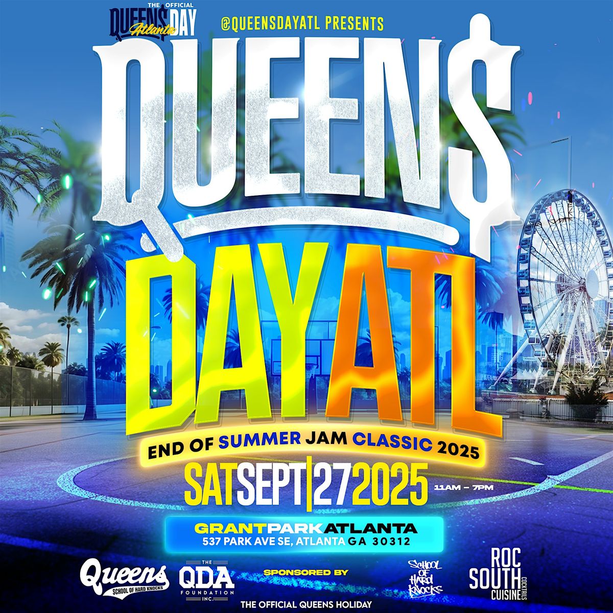 QUEENS DAY ATL 9th Annual "End Of Summer Jam Classic 2025", 27 September | Event in Atlanta | AllEvents