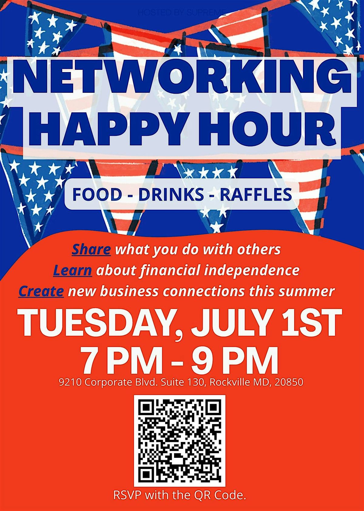 Networking Happy Hour, 1 July | Event in Rockville | AllEvents