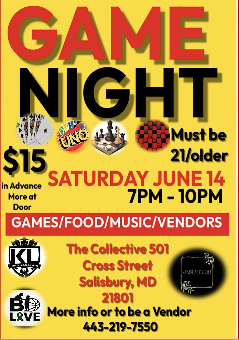 Adult Game Nite, 14 June | Event in Salisbury | AllEvents