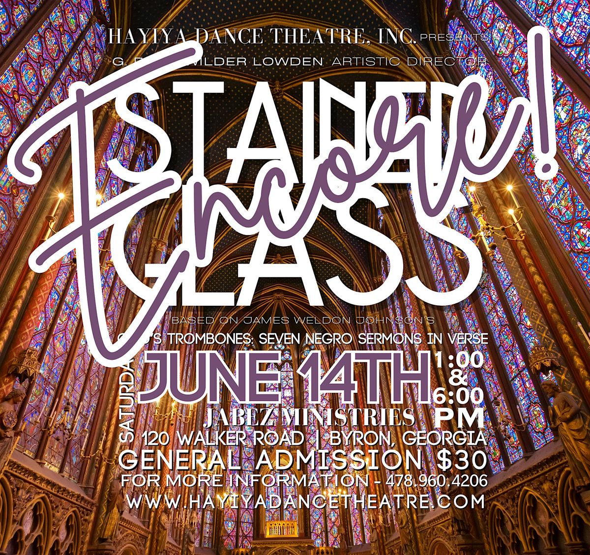 STAINED GLASS 2025, Encore! Evening, 14 June | Event in Byron | AllEvents