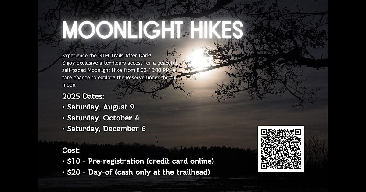 Moonlight Hike at GTM Reserve, 9 August | Event in Ponte Vedra Beach | AllEvents