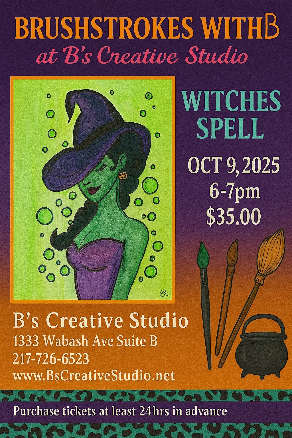lBrushstrokes W/ B, 9 October | Event in Springfield | AllEvents