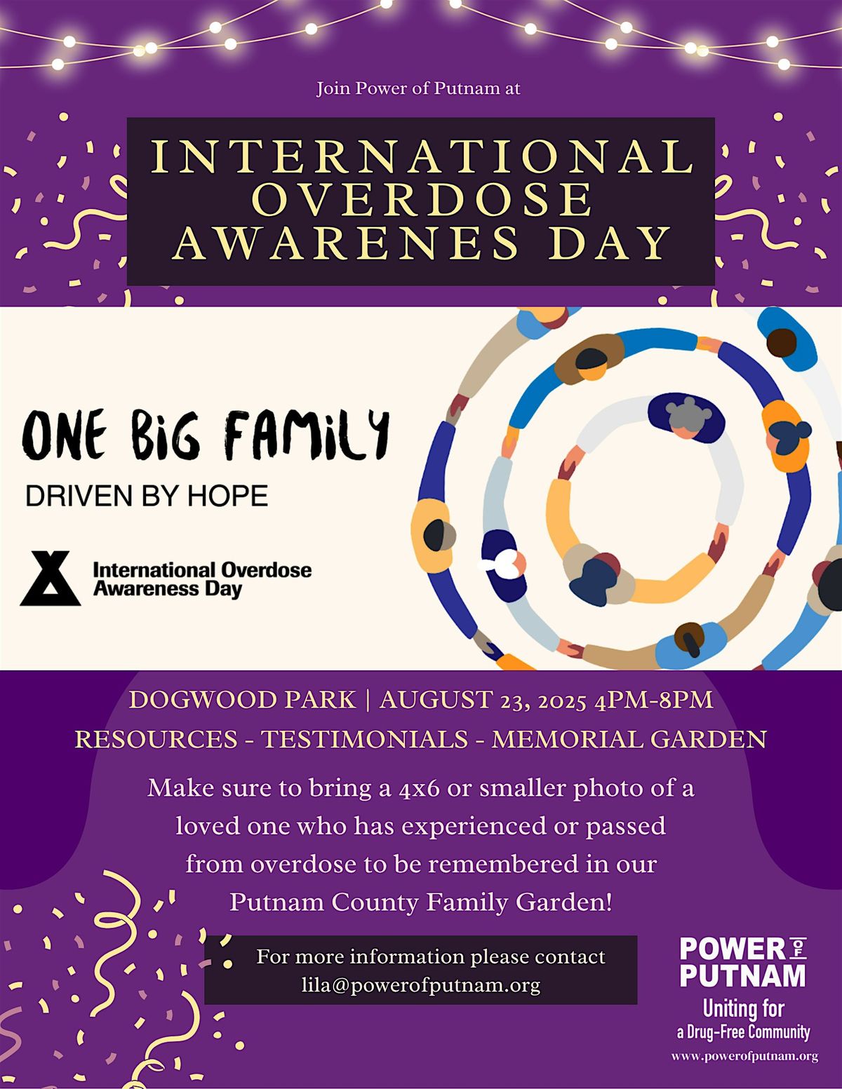 International Overdose Awareness Day, 23 August | Event in Cookeville | AllEvents
