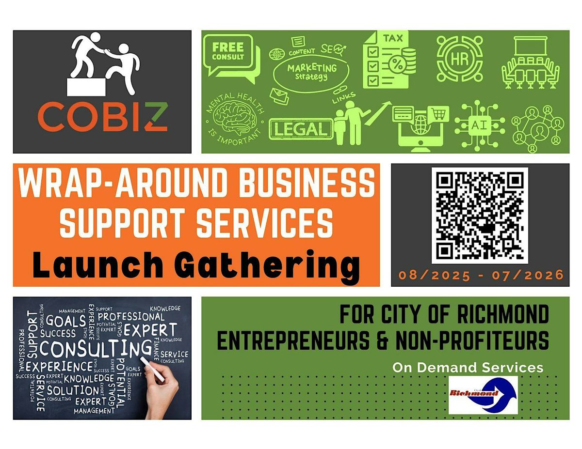 Official Launch Event: Wrap Around Business Support Services, 28 August | Event in Richmond | AllEvents