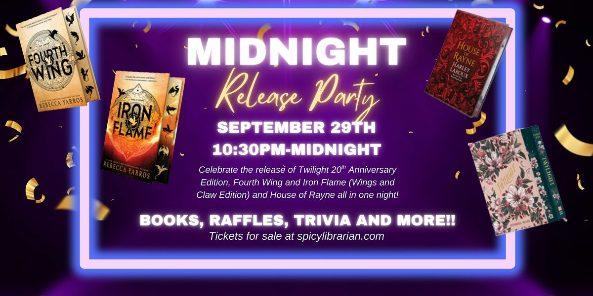 Midnight Re-Release Party- Twilight and Fourth Wing, 29 September | Event in Denver | AllEvents