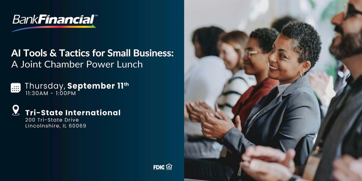 AI Tools & Tactics for Small Business: A Joint Chamber Power Lunch, 11 September | Event in Lincolnshire