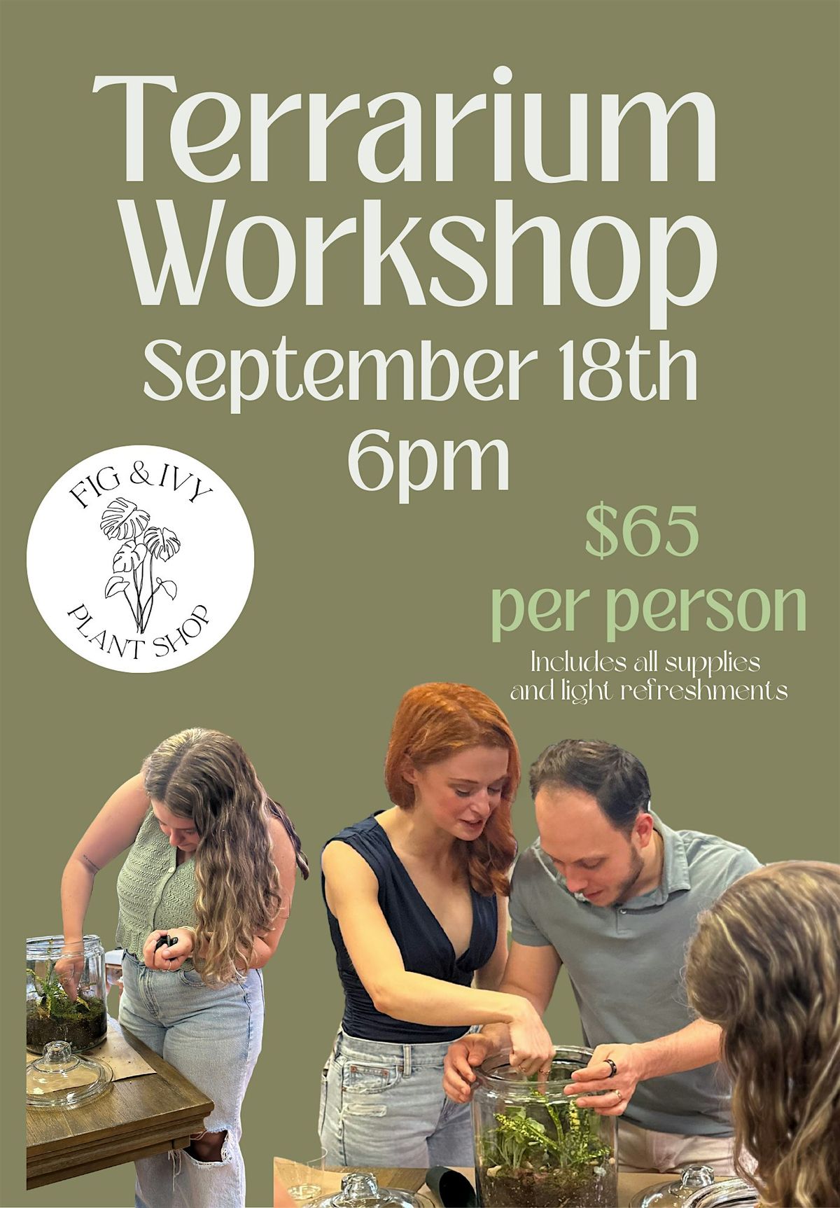 September Terrarium Workshop, 18 September | Event in Macon | AllEvents