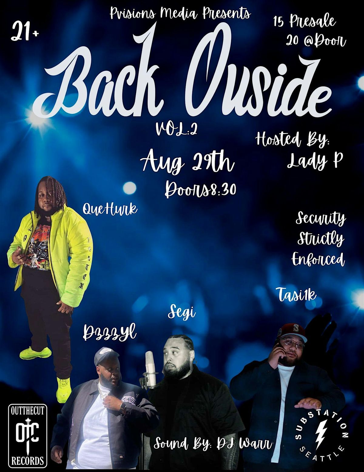 Back Outside Concert Series Vol. 2, 29 August | Event in Seattle | AllEvents