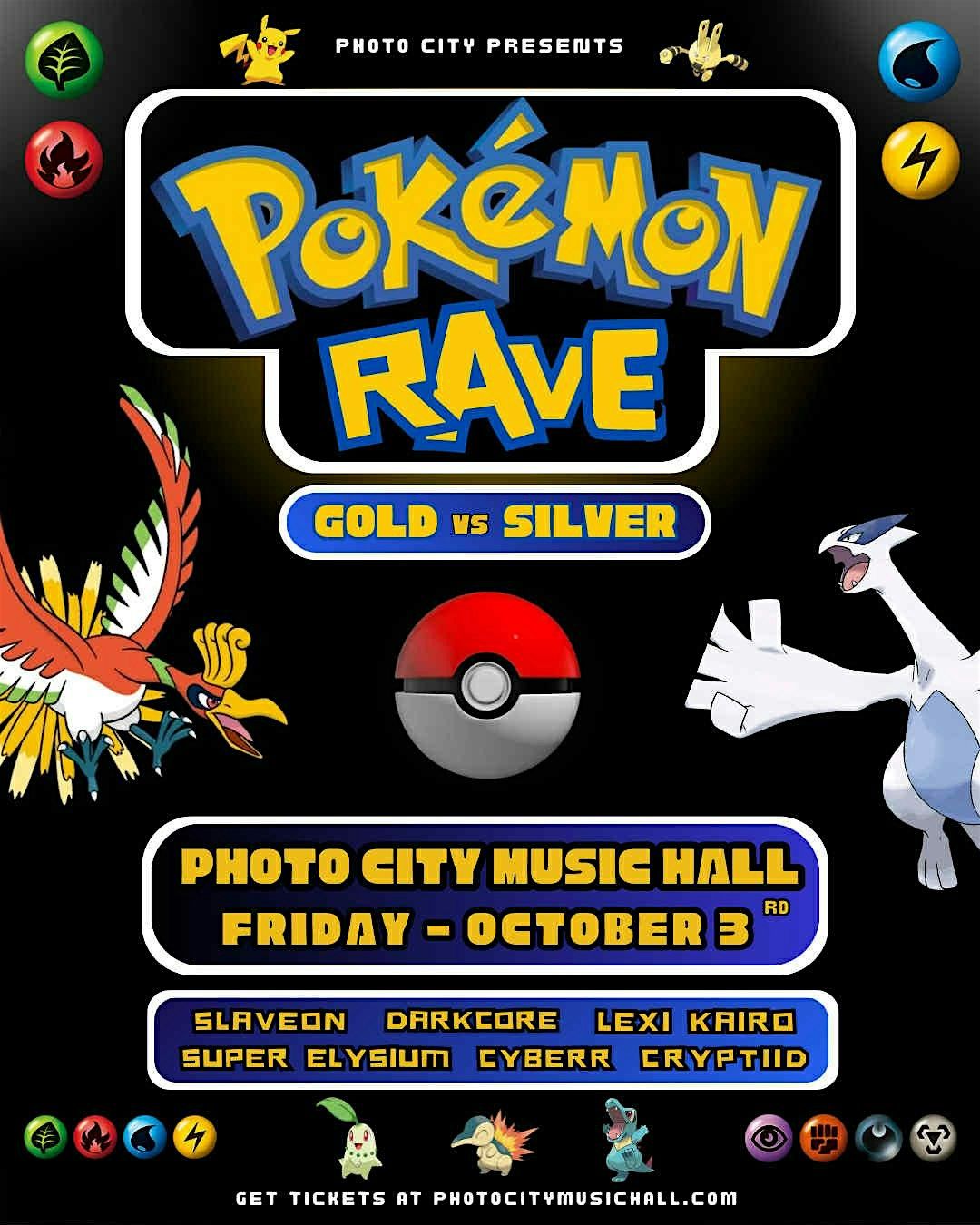 Pokémon Rave - Rochester, NY, Photo City Music Hall, Rochester, 3 ...