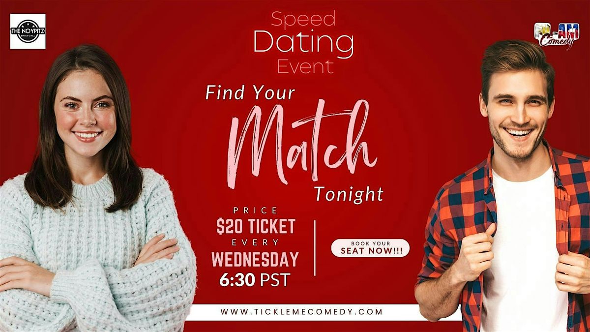Swipe Right Speed Dating Event and Comedy Show, The Noypitz Bar & Grill ...