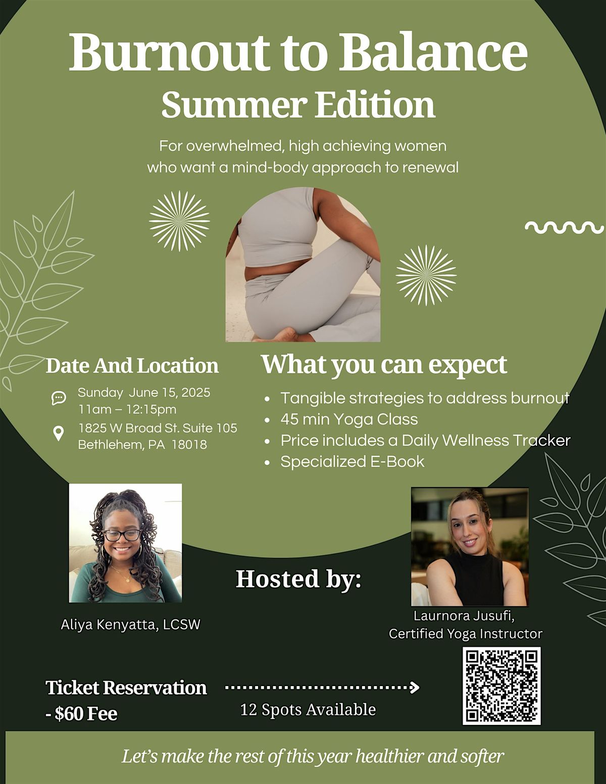 Burnout to Balance: Summer Edition July's Focus: Appetite, 20 July | Event in Easton | AllEvents
