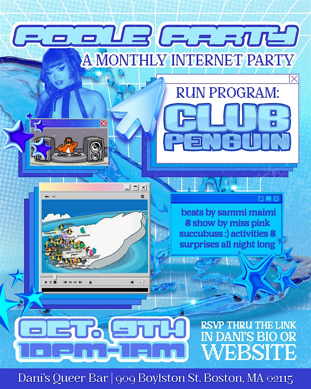 Poole Party: Tip the Iceberg, 9 October | Event in Boston | AllEvents