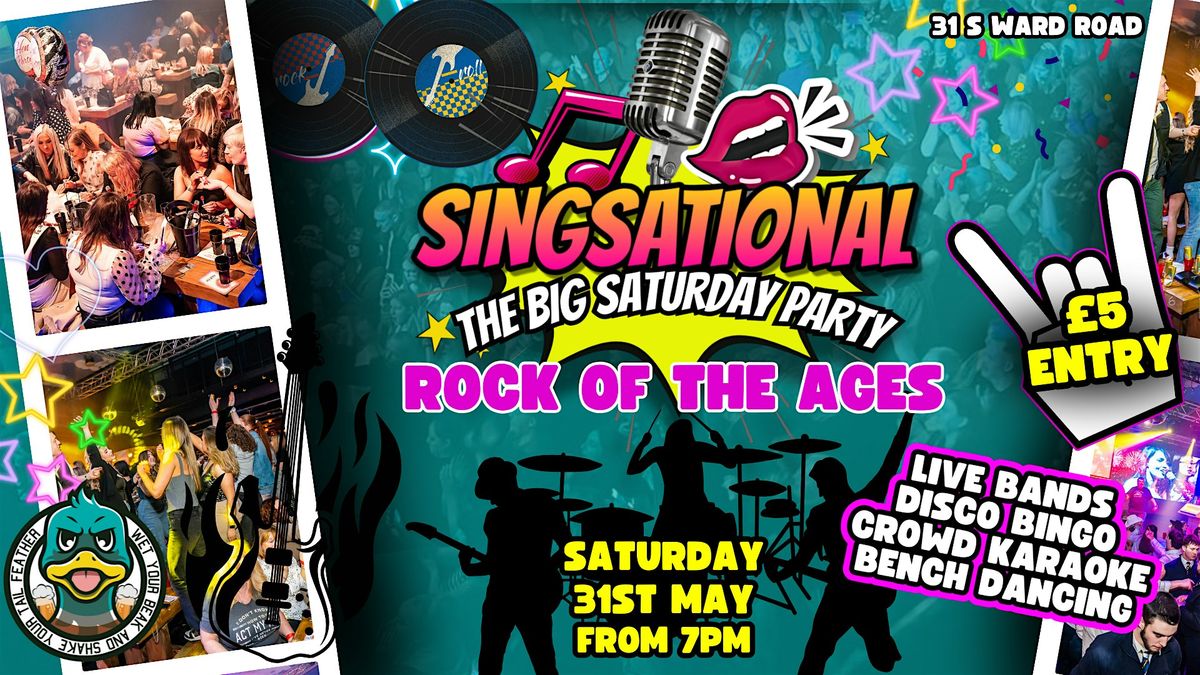 Singsational - Rock of the Ages, 31 May | Event in Dundee | AllEvents
