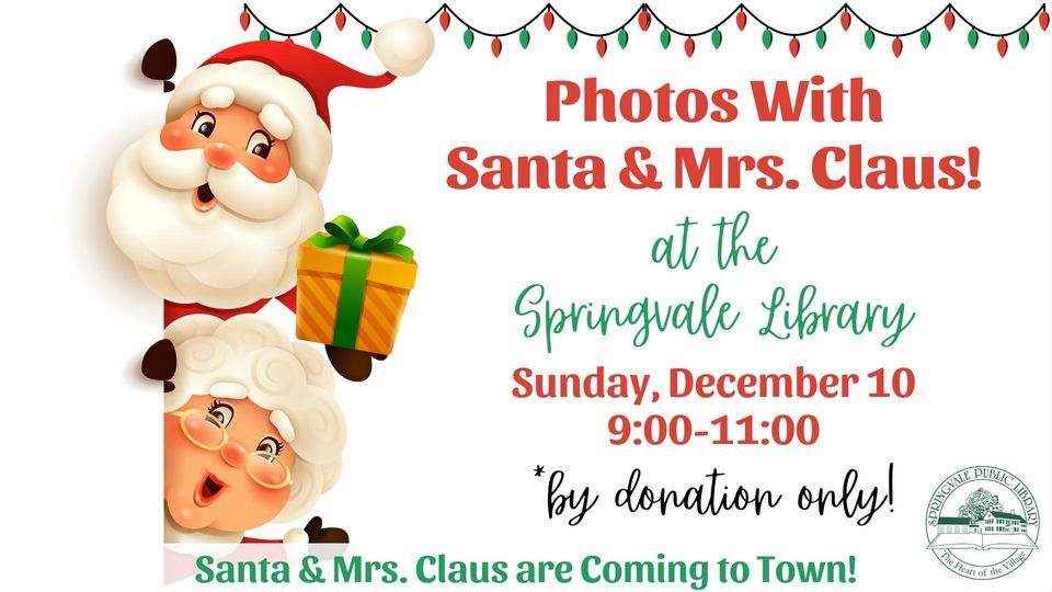 Santa Claus is Coming to Town!, Springvale Library, 10 December 2023 ...