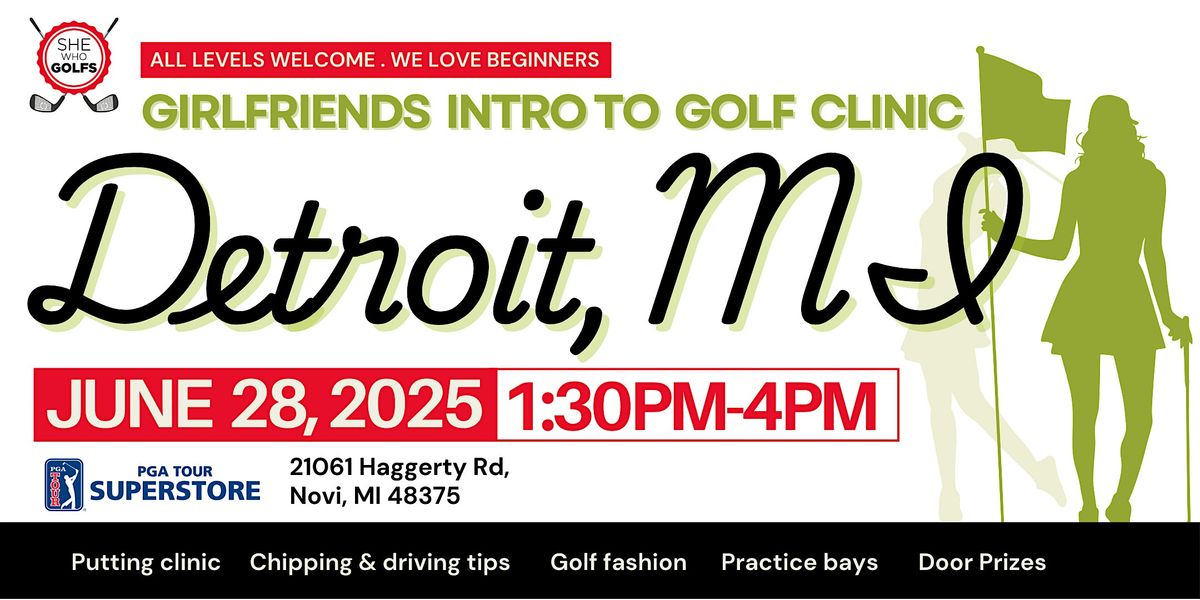 Girlfriends Intro to Golf Clinic   - Detroit, 28 June | Event in Novi | AllEvents