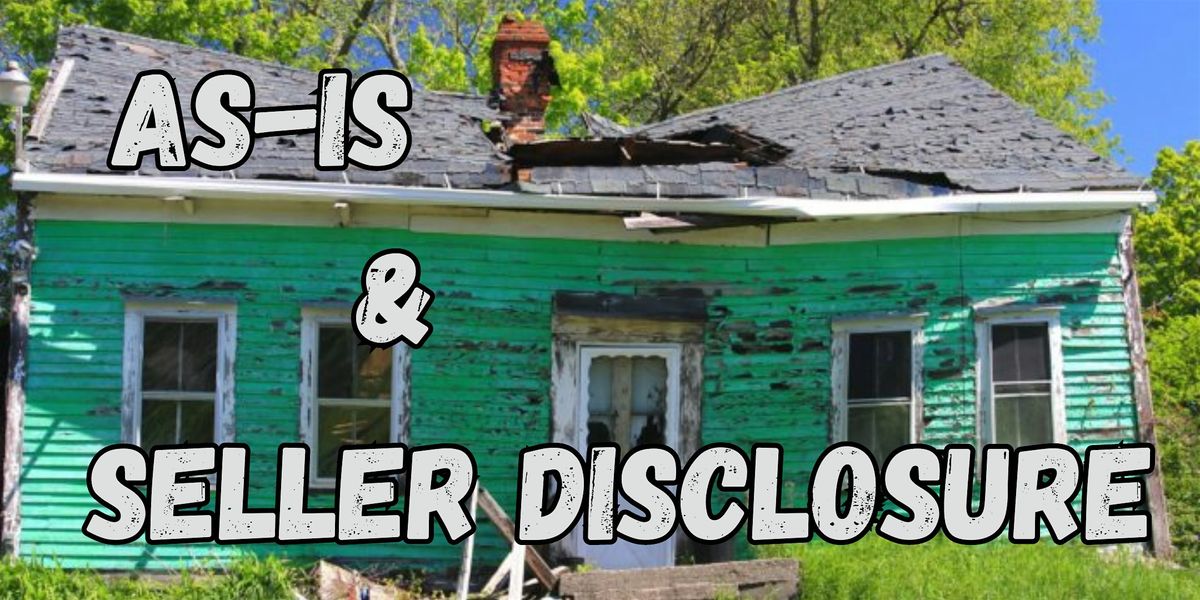 Free CE Class | AS IS and Seller Disclosure | 3 Contracts Credits, 25 June | Event in Henderson | AllEvents