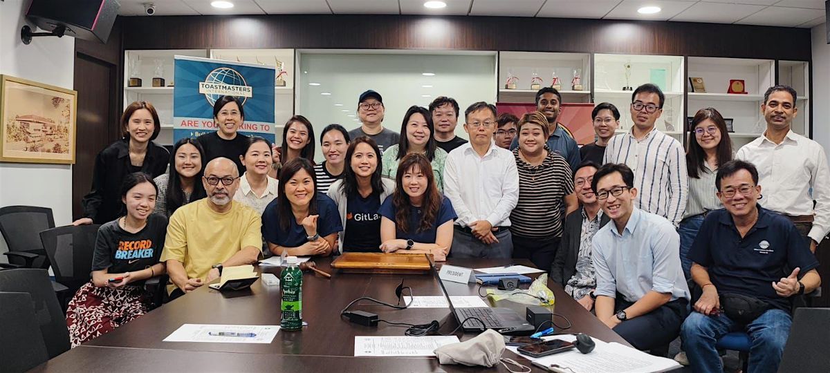 Toastmaster Chapter Meeting: Speaking from the heart, 24 September | Event in Singapore | AllEvents