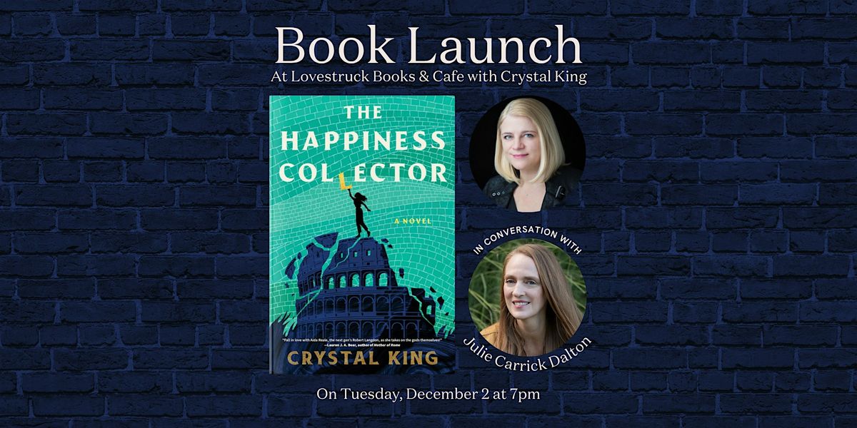 The Happiness Collector Book Launch with Crystal King, 2 December | Event in Cambridge | AllEvents