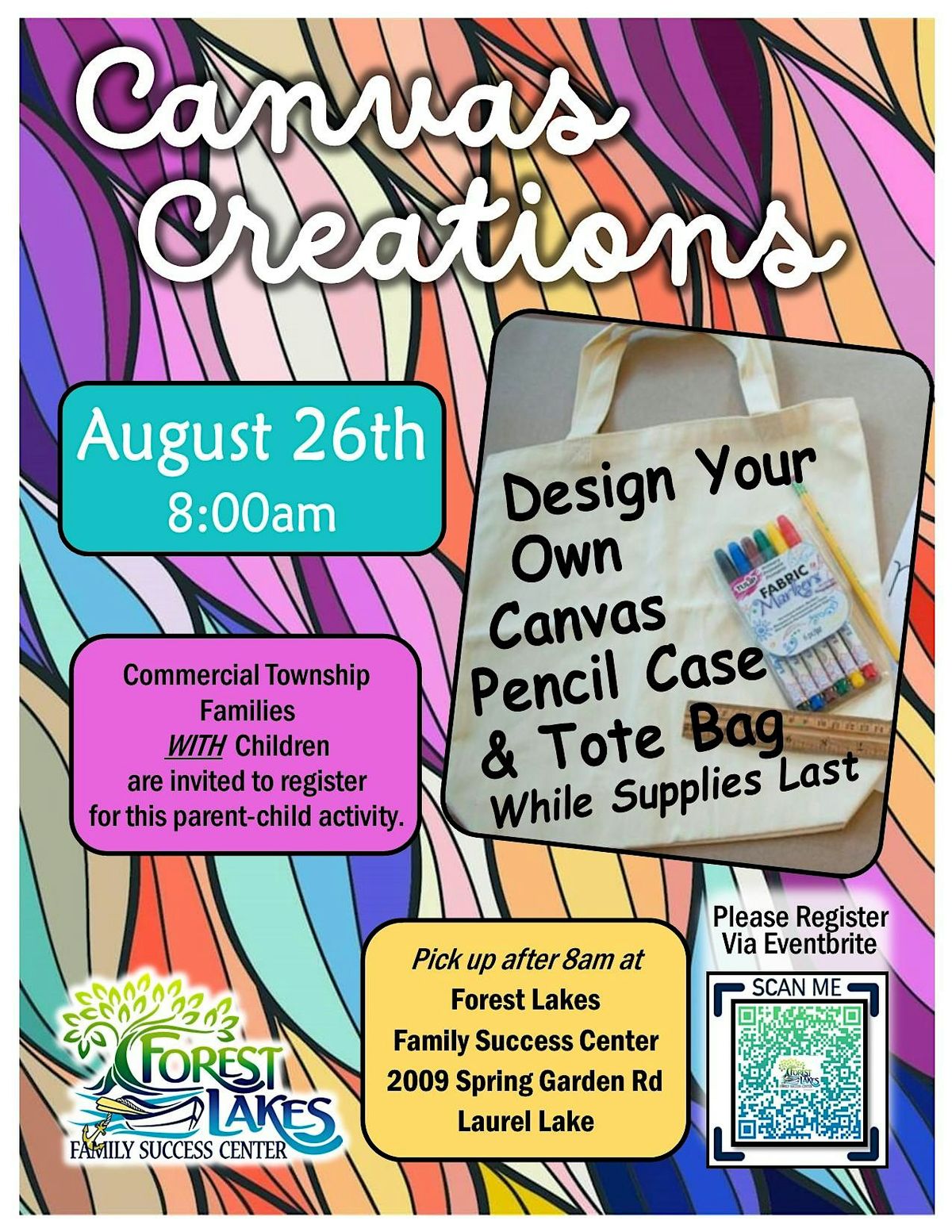 Canvas Bag Craft, 26 August | Event in Millville | AllEvents