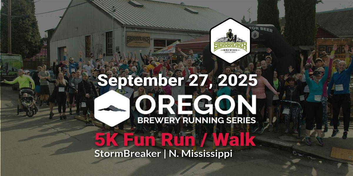 5k Beer Run - StormBreaker Brewing | 2025 OR Brewery Running Series, 27 September | Event in Portland | AllEvents