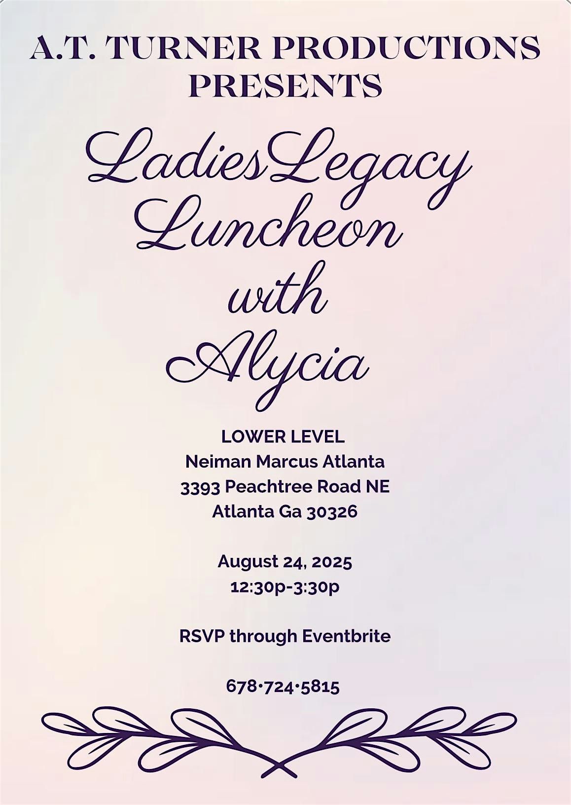 Ladies Legacy Luncheon at Neiman Marcus Cafe, 24 August | Event in Atlanta | AllEvents