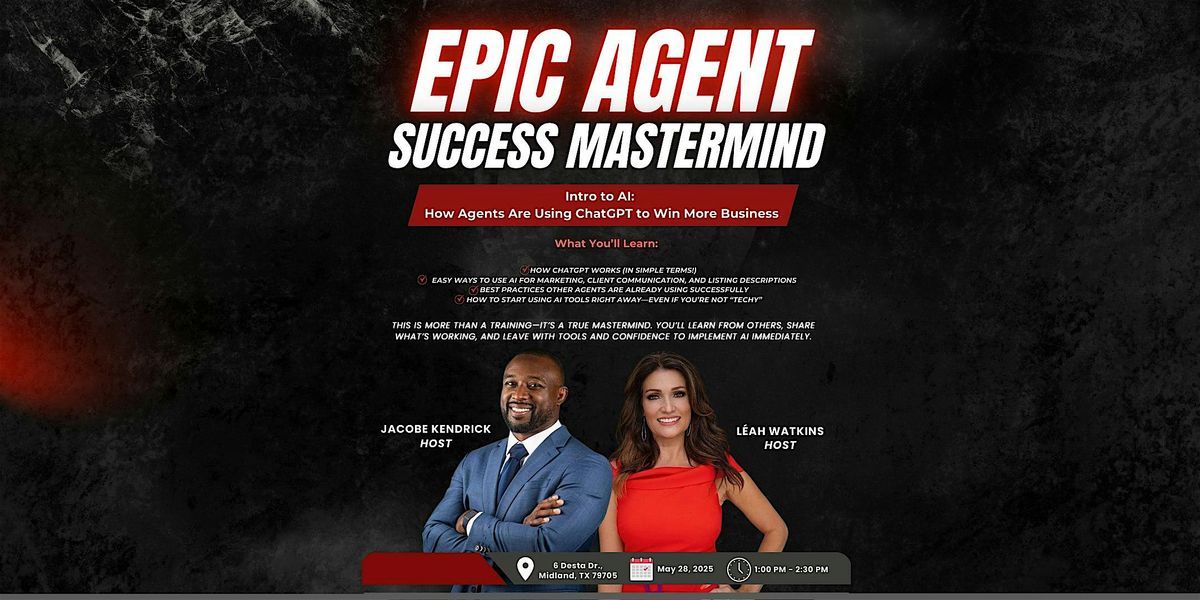 Intro to AI: How Agents Are Using ChatGPT to Win More Business, 28 May | Event in Midland | AllEvents