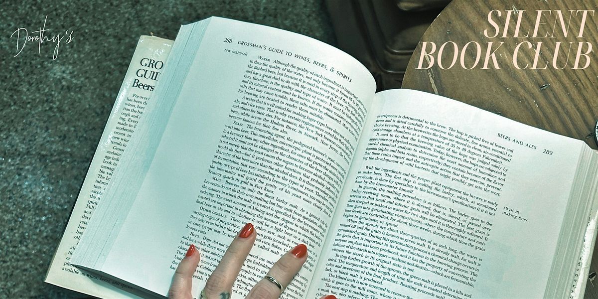 Dorothy's Silent Book Club! | Event in Chicago | AllEvents