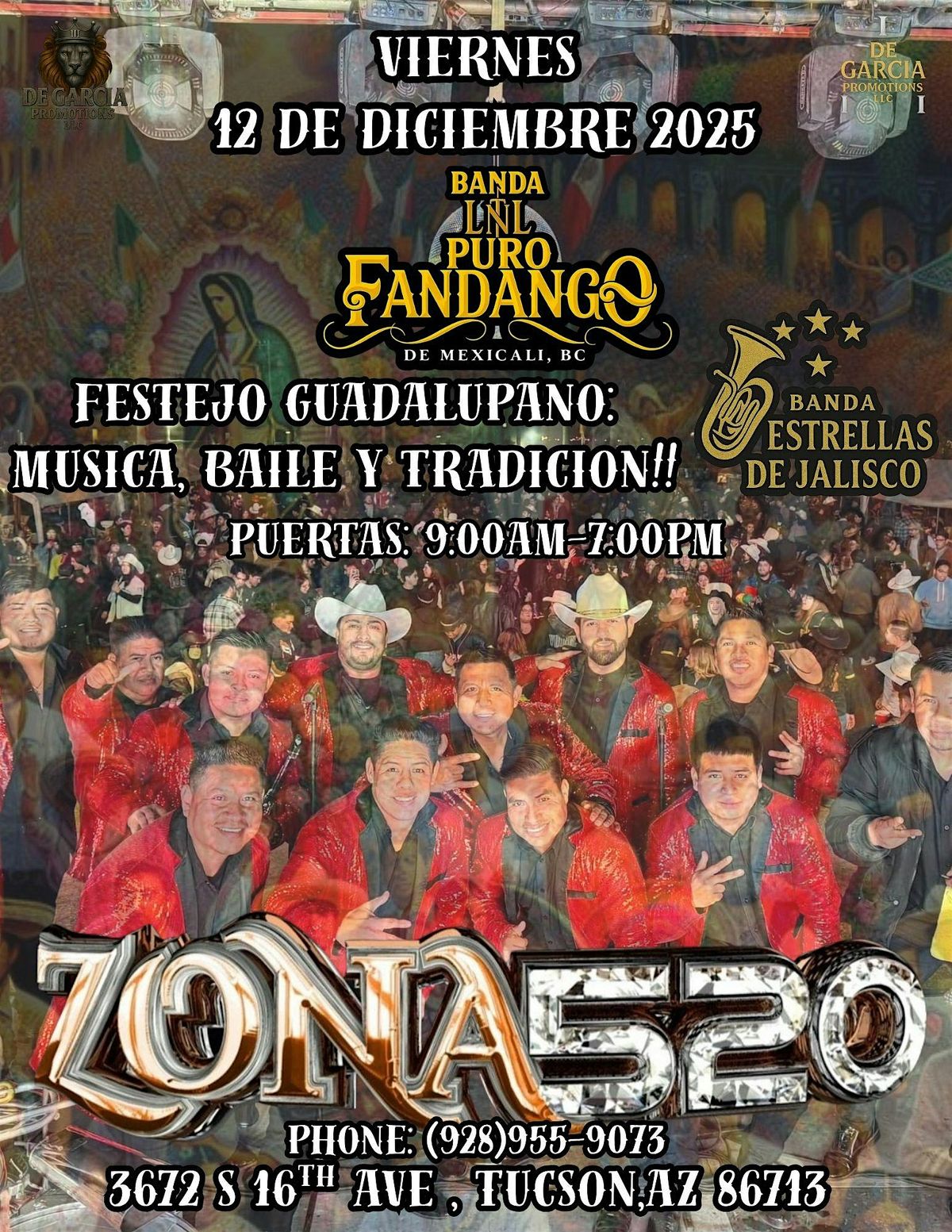 Festejo Guadalupano: Musica, Baile y Tradicion!, 12 December | Event in Tucson | AllEvents
