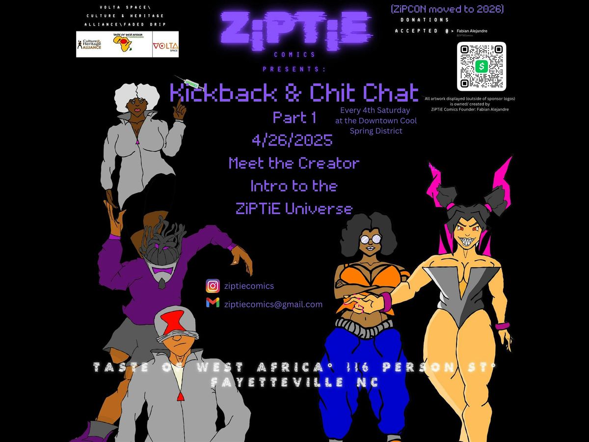 ZiPCON Kickback and Chit Chat #2 | Event in Fayetteville | AllEvents