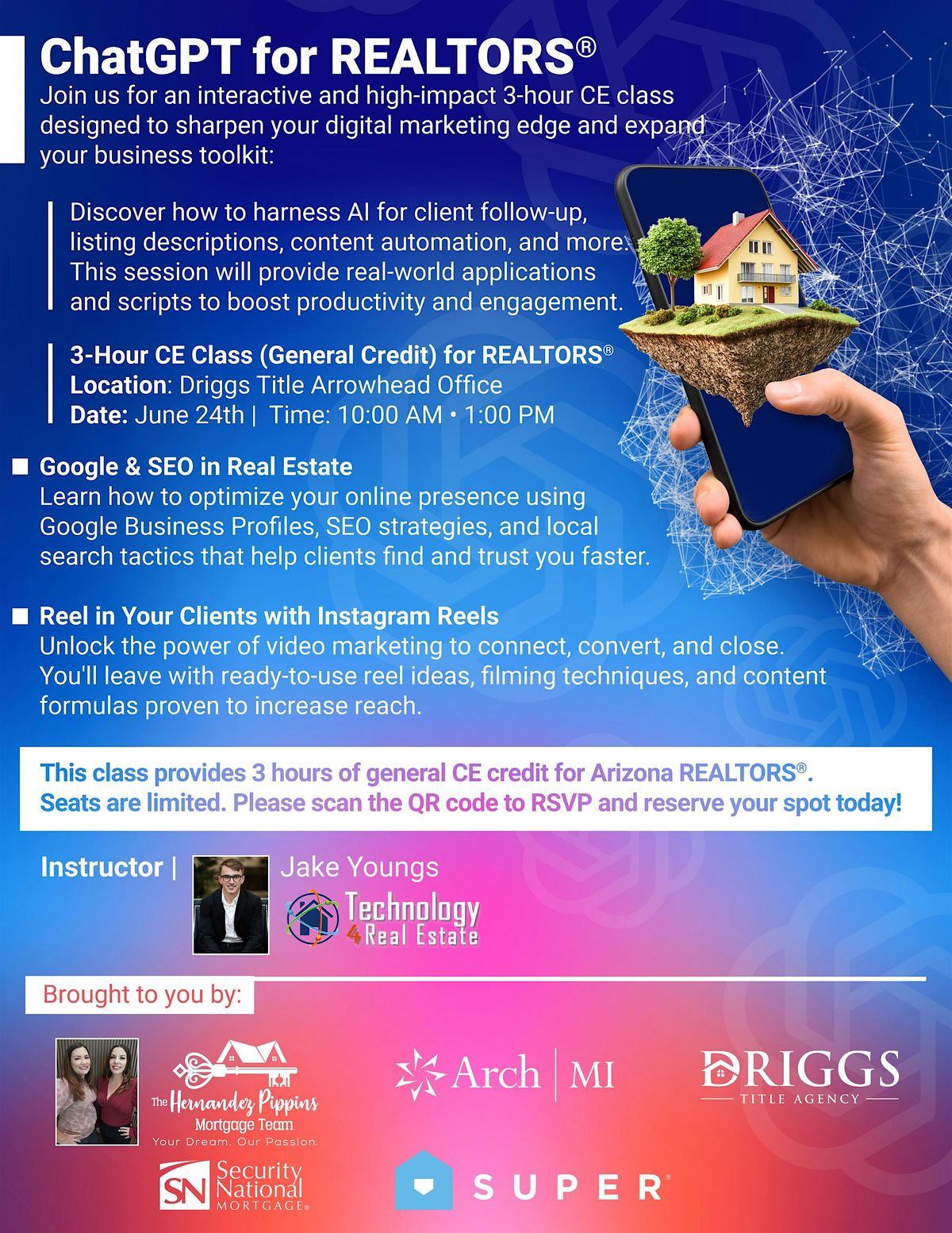 CE Class-ChatGPT for Realtors, 24 June | Event in Glendale | AllEvents