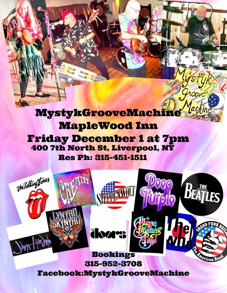 MystykGrooveMachine Band / Maplewood Inn, 400 7th North St, Liverpool