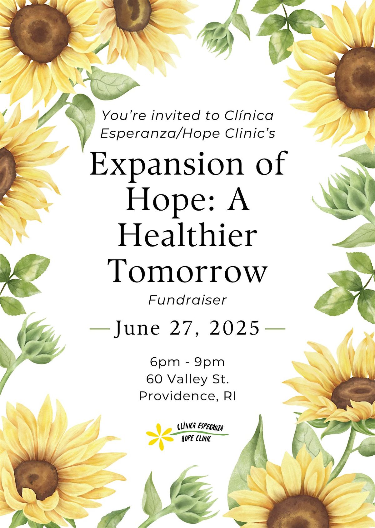 Clínica Esperanza/Hope Clinic's Expansion of Hope: A Healthier Tomorrow, 27 June | Event in Providence | AllEvents